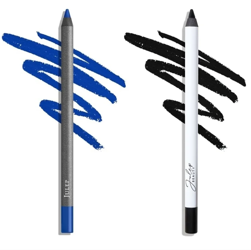 Julep Beauty When Pencil Met Gel Eyeliner Duo: Ocean Blue & Blackest Black, NIB